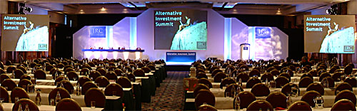 A financial seminar in central London